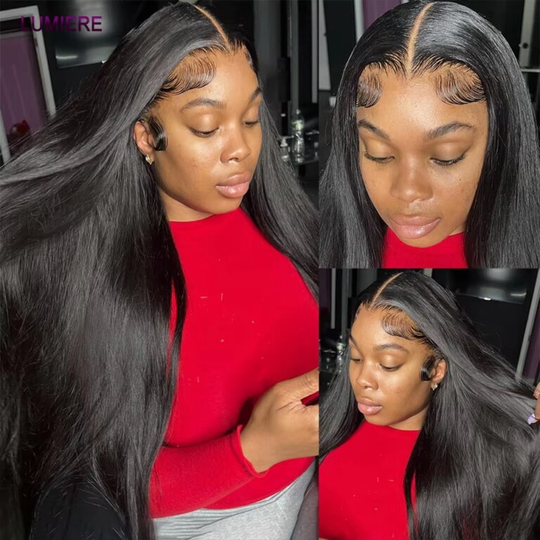 120g Bone Straight Clip-In Human Hair Extensions