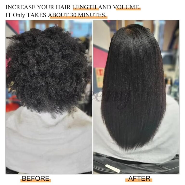 20pcs Set Light Yaki Tape-In Human Hair Extensions
