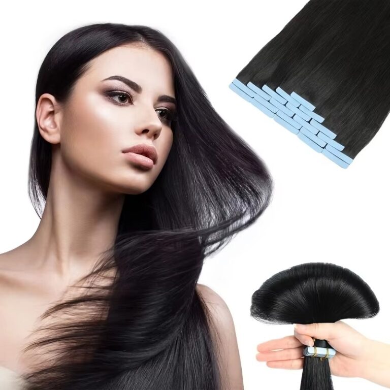 50g 20pcs Premium Straight Tape-In Hair Extensions
