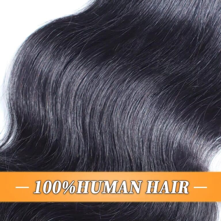 Brazilian Virgin Body Wave Human Hair Ponytail Magic Tie Long Body Wave Natural Black Ponytail