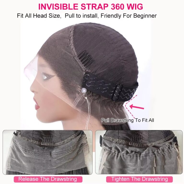 Chocolate Brown Deep Wave Lace Front Human Hair Wig – Glueless Water Wave Lace Frontal