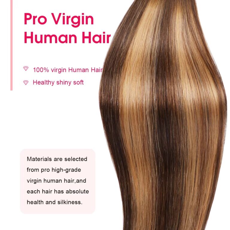 Chocolate Brown to Caramel Blonde Mini Tape-In Remy Hair Extensions