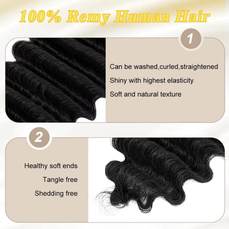 Deep Wave Tape-In Hair Extensions Salon-Quality Curly Extensions