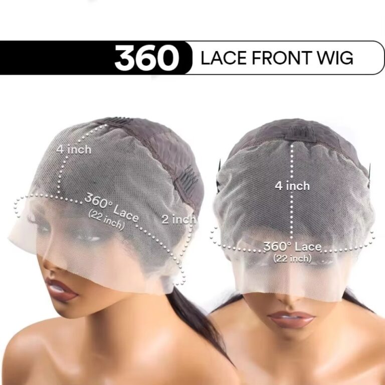 Honey Blonde Deep Wave 360 HD Lace Front Wig