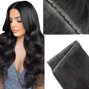Invisible Hole Flat PU Tape Human Hair Extensions