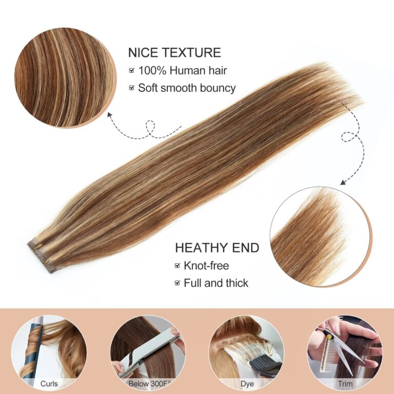 Invisible Twin Tabs PU Skin Weft Tape Hair Extensions