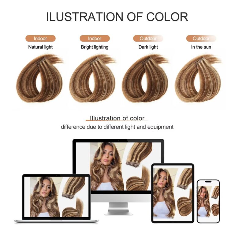 Invisible Twin Tabs PU Skin Weft Tape Hair Extensions