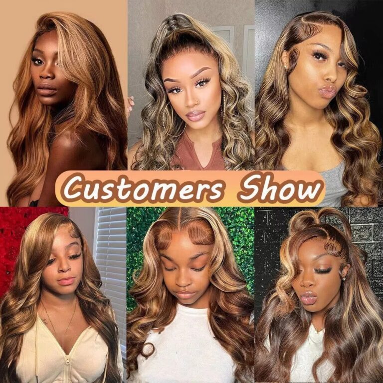 P4/27 Honey Brown Brazilian Weft Hair Extensions