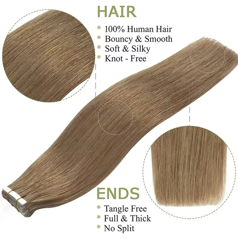 Premium Straight Tape-In Hair Extensions