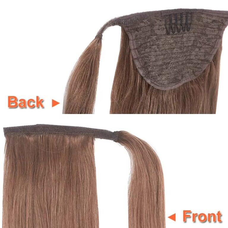 Straight Drawstring Ponytail Extension