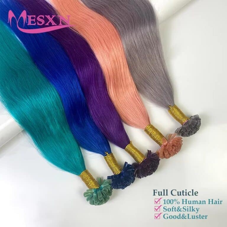 U-Tip Fusion Colored Hair Extensions